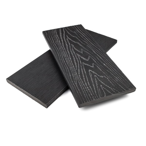 Заборная доска ДПК NanoWood Nature 3D полнотелая Антрацит купить в Нарткале