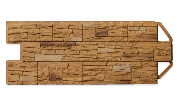 Фасадная панель Цокольный сайдинг Альта профиль Каньон Невада Комби купить в Нарткале