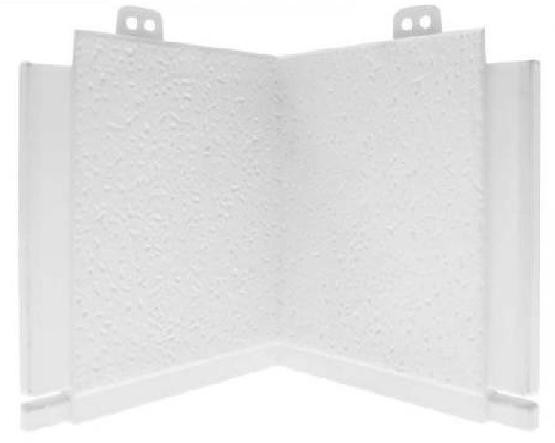 Угол добора Альта-профиль Альта Декор (отделочные элементы) Белоснежный купить в Нарткале