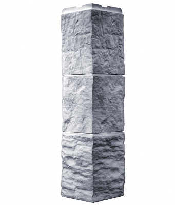 Угол наружный FineBer Блок, Светло-серый купить в Нарткале