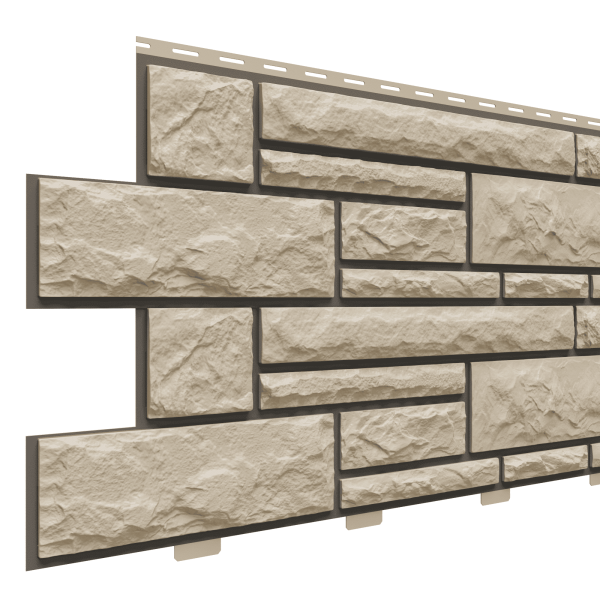 Фасадная панель Доломит, Брусчатка Доломит Сандал (2м) купить в Нарткале