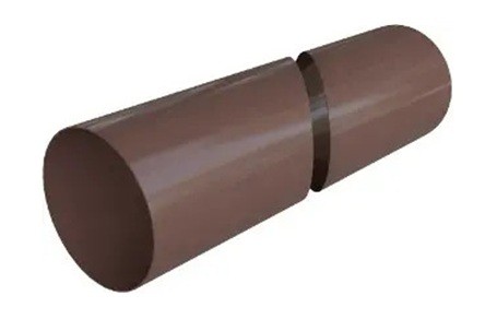 Водосток Альта-Профиль ПВХ – Труба водосточная 3м (коричневый) купить в Нарткале