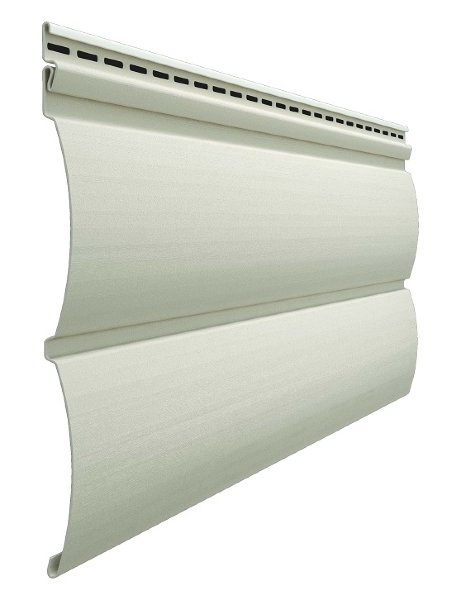 Виниловый сайдинг docke (дёке) - blockhaus D4,7T (под бревно), сливки купить в Нарткале