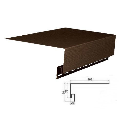 Околооконная планка, коричневая купить в Нарткале