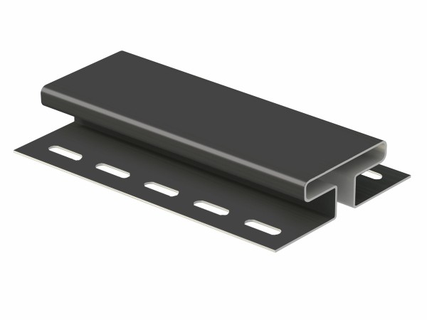 H-планка Ю-пласт Классика графитовая купить в Нарткале