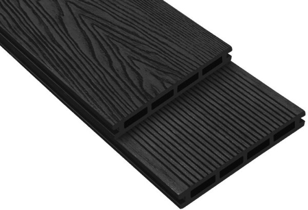 Террасная доска ДПК Outdoor 3D HAVANA/Вельвет черная купить в Нарткале