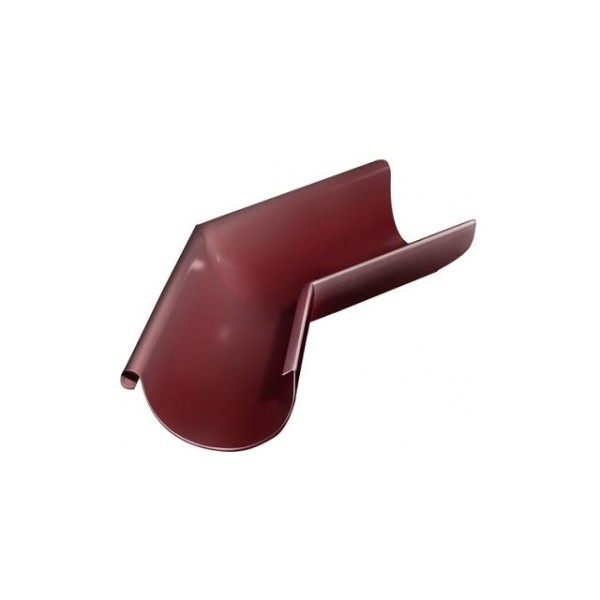 Водосток Grand Line 125x90 – Угол желоба наружный 135° RAL 3005 купить в Нарткале