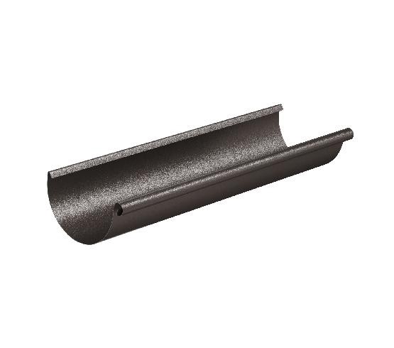 Водосток Aquasistem, Система 150/100 - Водосточный желоб 3.00м RR 32 Тёмно-коричневый matt купить в Нарткале