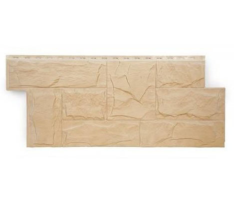 Фасадная панель T-Сайдинг-Гранит Леон ЭКО-2 Кедр купить в Нарткале