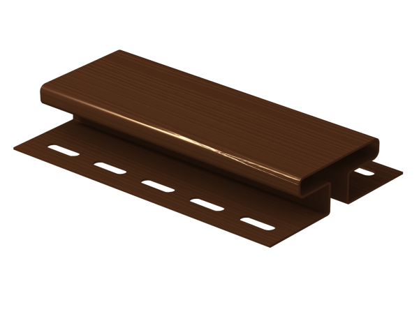 H-планка Ю-пласт Классика коричневая купить в Нарткале