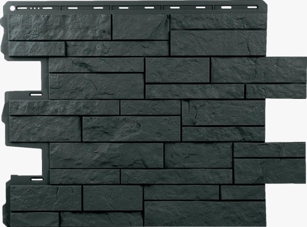 Фасадная панель Альта-Профиль Шотландия Графит купить в Нарткале