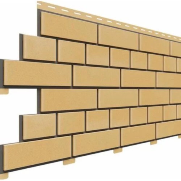 Фасадная панель Доломит Кирпич, Желтый купить в Нарткале