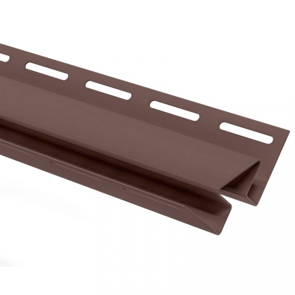 Угол внутренний для сайдинга, коричневый купить в Нарткале