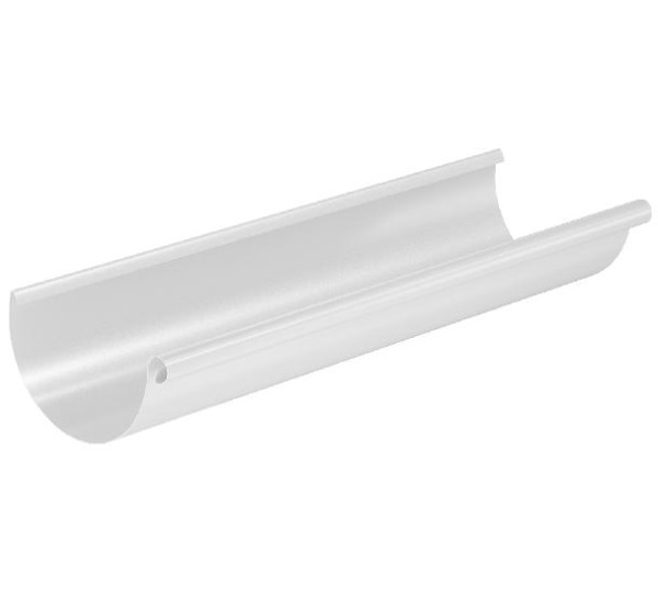 Водосток Aquasistem, система 150x100 - Водосточный желоб 3.00м RR 20 Мраморно-белый купить в Нарткале