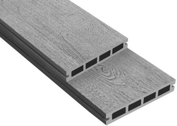 Террасная доска ДПК Outdoor 3D NEVADA/CALIFORNIA серая купить в Нарткале