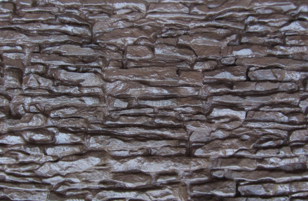 Фасадная панель Аэлит Пласт крупный Коричневый купить в Нарткале