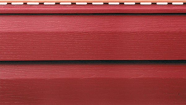 Виниловый сайдинг Канада плюс премиум, красный купить в Нарткале