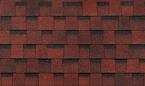 Ламинированная черепиц Docke, DRAGON EUROPA,КРАСНЫЙ купить в Нарткале