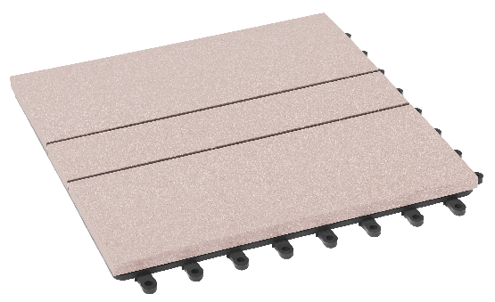 Модульный паркет ДПК GRINDERDECO Комфорт 1 Выбеленный дуб купить в Нарткале