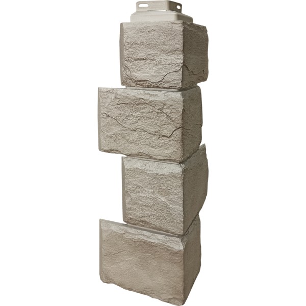 Угол наружный FineBer – “Камень природный” Песочный купить в Нарткале