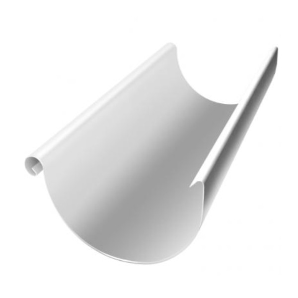 Водосток Grand Line 150x100 – Желоб 3м RAL 9003 купить в Нарткале