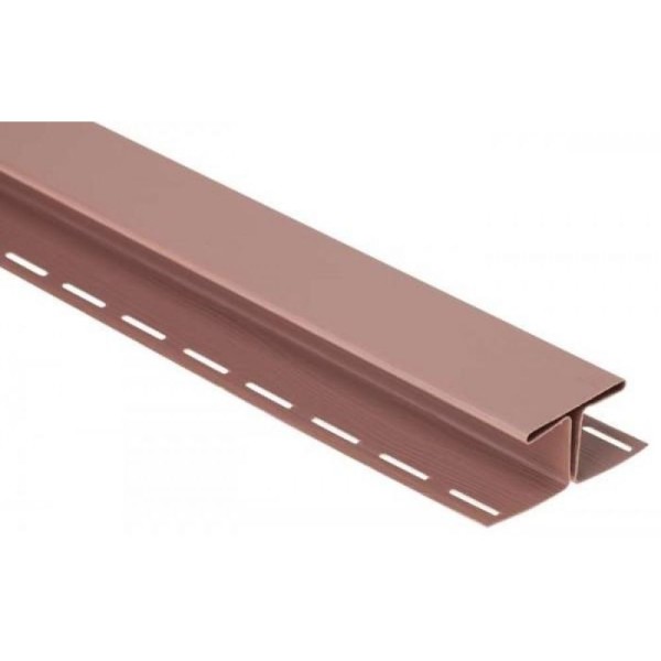 Н-профиль Люкс Крашенный, T-18, ВН, Красно-коричневый купить в Нарткале