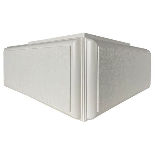 Угол Наружный к Фасадным Термопанелям Доломит Дагестанский Камень 400 мм Белый купить в Нарткале