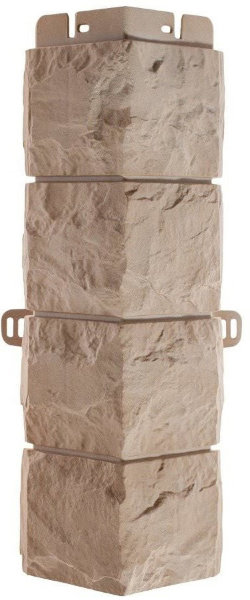 Фасадная панель Наружный угол фагот (талдомский), 0,45 х 0,13м (н) купить в Нарткале