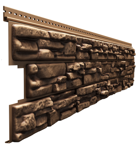 Сайдинг Виниловый Деке Rocky Кедровый орех купить в Нарткале