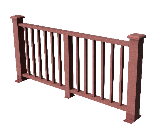 Ограждения декоративное ДПК GRINDERDECO Альма мербау купить в Нарткале