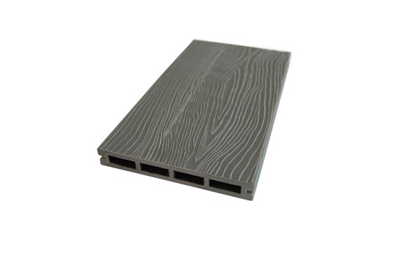 Террасная доская ДПК NanoWood Nature 3D (20мм) пустотелая Серый купить в Нарткале