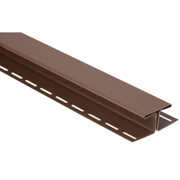 Н-профиль Люкс Крашенный, T-18, ВН, Тёмный Орех купить в Нарткале