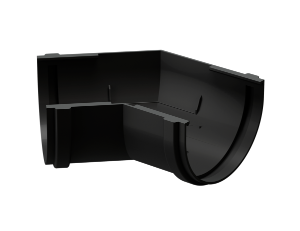 Угол желоба универсал 135˚ Docke Premium ПВХ - Карбон купить в Нарткале