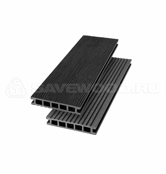 Террасная доска из ДПК SW Ornus радиальный распил черный купить в Нарткале