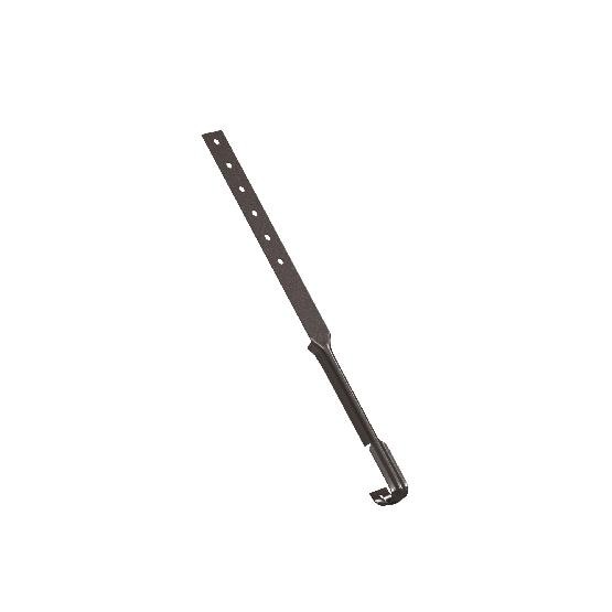 Водосток Aquasistem, система 150/100 - Поддержка желоба RR 32 Тёмно-Коричневый купить в Нарткале