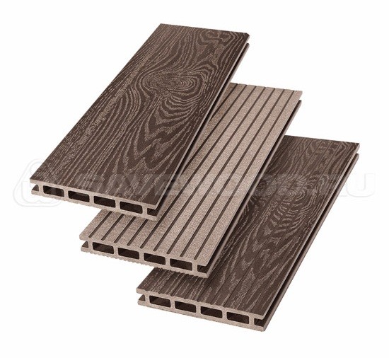 Террасная доска из ДПК SW Carpinus (T) — двухсторонняя терракотовый купить в Нарткале