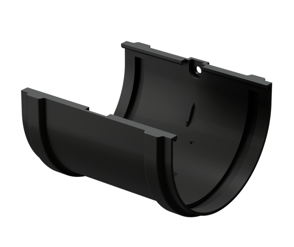 Соединитель желоба Docke Premium ПВХ - Карбон купить в Нарткале