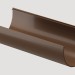 Желоб водосточный ПВХ Docke STANDART Светло-коричневый купить в Нарткале