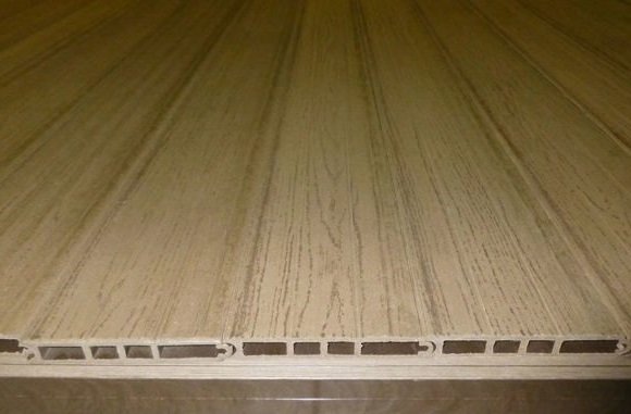 Заборная доска - пустотелая (с тисн. под дерево с 2-х сторн) Дерево Пласт купить в Нарткале