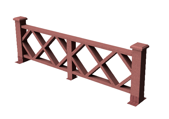 Ограждения декоративное ДПК GRINDERDECO  Миллениум мербау купить в Нарткале