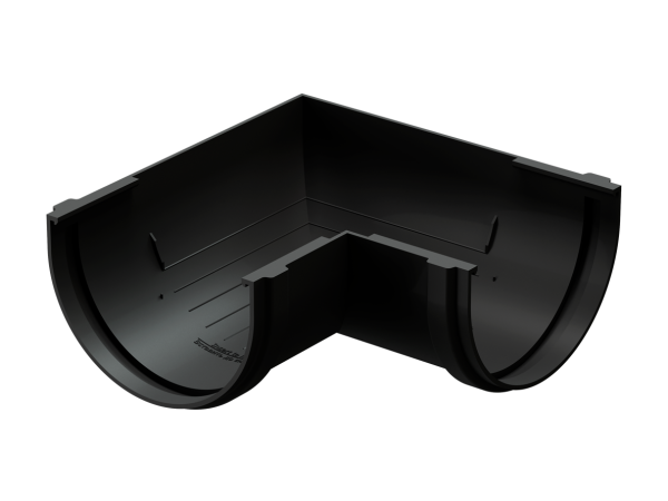 Угол желоба универсал 90˚ Docke Premium ПВХ - Карбон купить в Нарткале