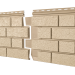 Фасадная панель Ю-пласт Стоун Хаус S-Lock Клинкер песочный купить в Нарткале