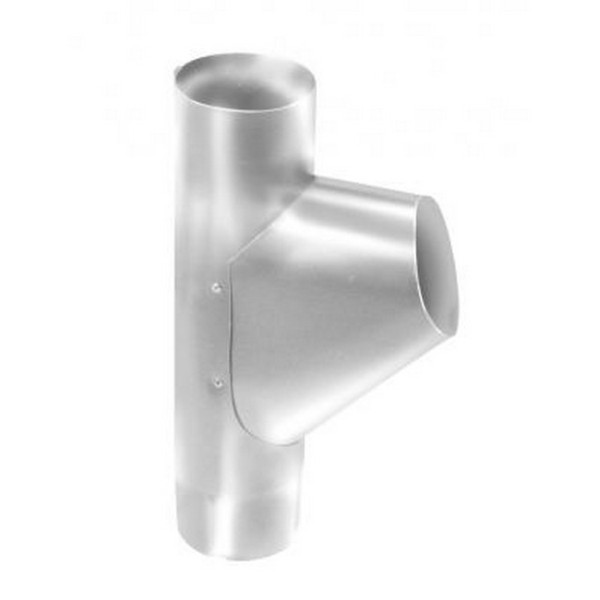 Водосток Grand Line 150x100 – Тройник RAL 9003 купить в Нарткале