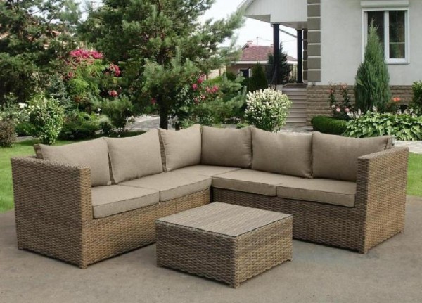 Комплект мебели AFINA плетеной из иск. ротанга YR825B Beige купить в Нарткале