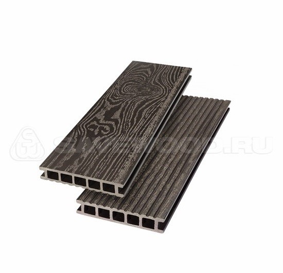 Террасная доска  из ДПКSW Ornus тангенциальный распил темно-коричневый купить в Нарткале