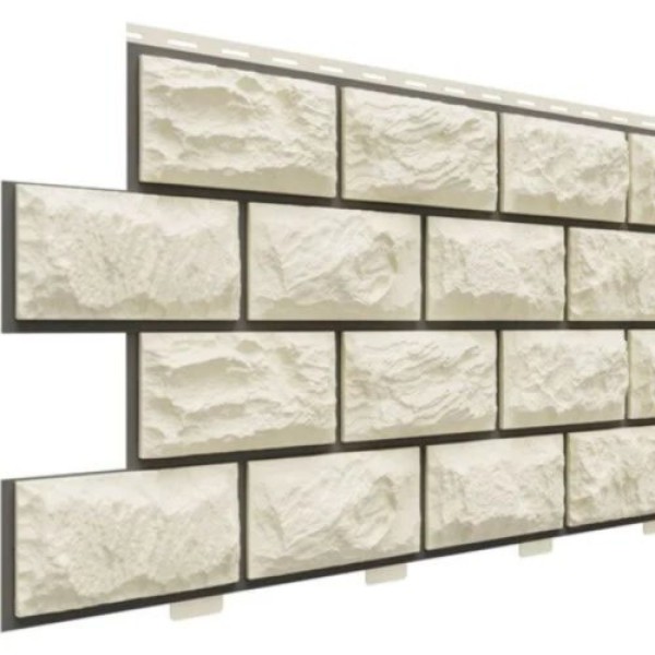 Фасадная панель Доломит Альпийский прокрашенный Слоновая кость купить в Нарткале