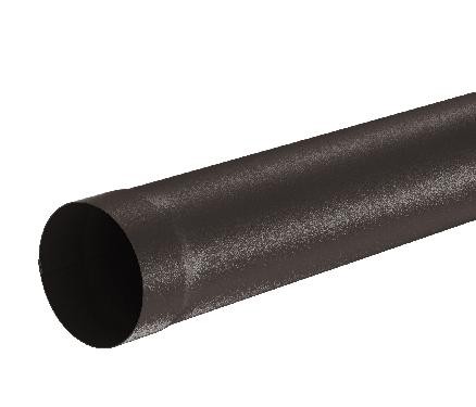 Водосток Aquasistem, Система 150/100 - Труба водосточная 3.00м RR 32 Тёмно-коричневый matt купить в Нарткале