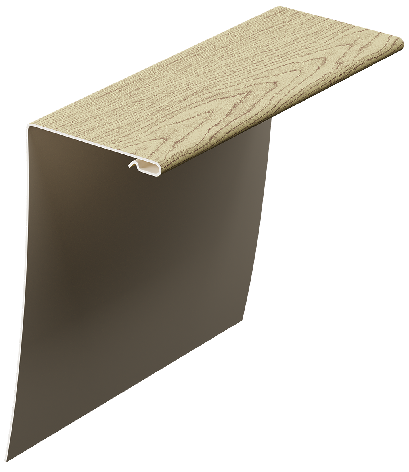 Универсальный околооконный профиль 89/254 мм, камчатский купить в Нарткале