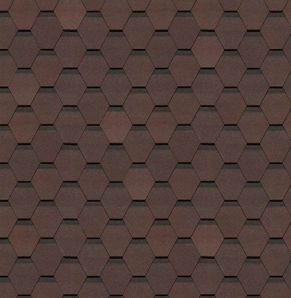 Гибкая черепица Docke, коллекция Шеффилд – Зрелый каштан купить в Нарткале