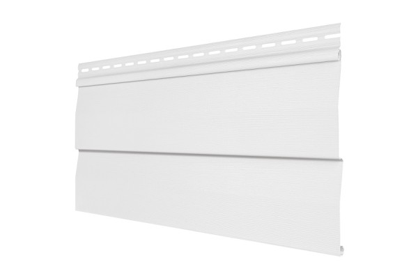 Виниловый сайдинг Tecos - корабельный брус, белый купить в Нарткале